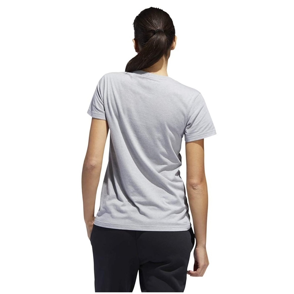 New Adidas Women's Linear Glow Outline T-Shirt Size XS - Picture 3 of 16